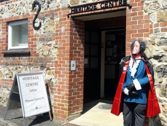 Aldbourne Heritage Centre during the village scarecrow trail in 2018