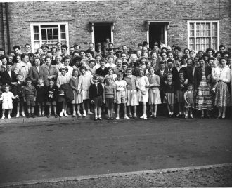 The residents of Wigmore Road in the 1950s