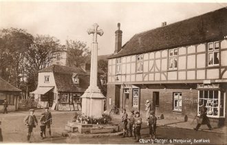 Church Corner between 1921 and 1932