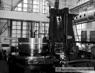 Craven machine in the gearing shop