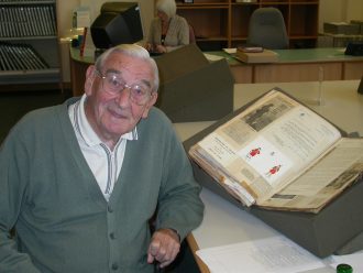 Sid Richardson, project volunteer and REME veteran