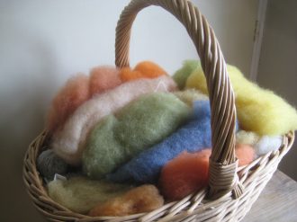 A basket full of colour