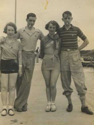 At Butlins Holiday Camp, Skegness, 1935