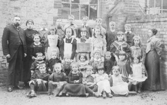 Burrough Green School - 1900