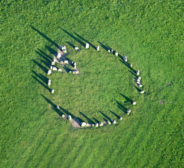 Castlerigg Stone Circle from above