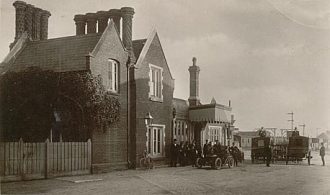 Dereham Station in 1910.