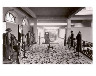 The gown showroom, 1935