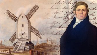 The oldest letters collected so far are from William Vine, a Brighton windmill owner writing in the 1830s