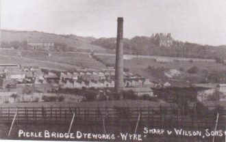 Pickle Bridge Dyeworks, cira 1900