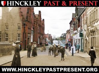 A Past and Present view of Station Road in Hinckley, Leicestershire | Graham Day