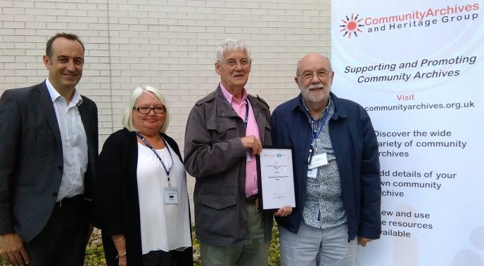 Braunstone Heritage Archive Group winners of the Gathering and Preserving Heritage award 