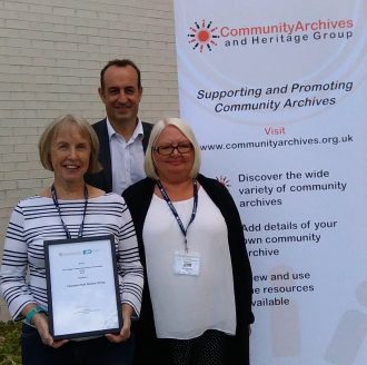 Clements Hall Local History Group winners of the Digital award 