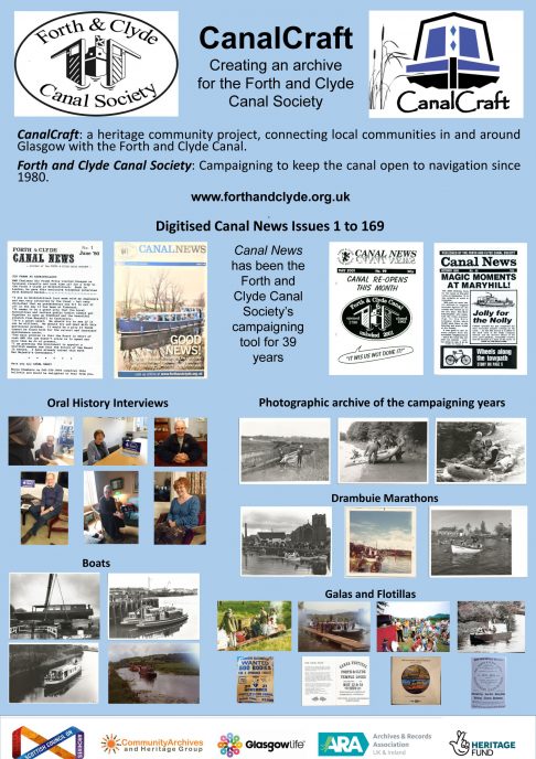 Forth & Clyde Canal Society 2019 poste