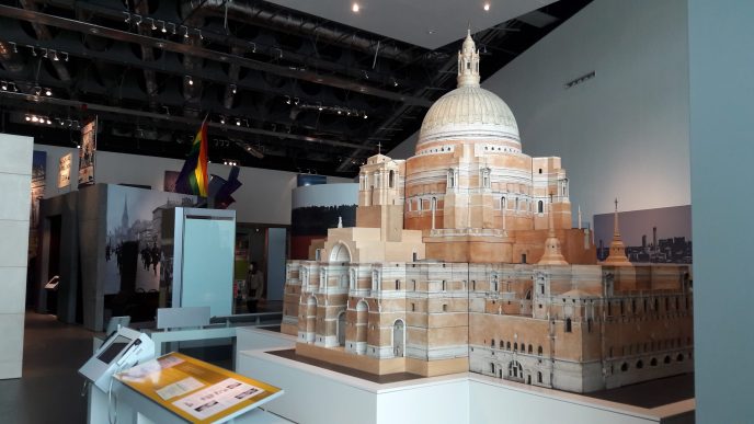 Model of Liverpool's proposed cathedral. | Image courtesy of Benjamin Earl