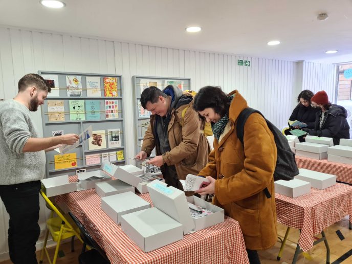 Archive Open Day at the Glasgow Zine Library | Image courtesy of Glasgow Zine Library