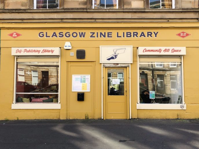Glasgow Zine Library | Image courtesy of Glasgow Zine Library