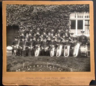 Bradwell United Silver Prize Band 1932